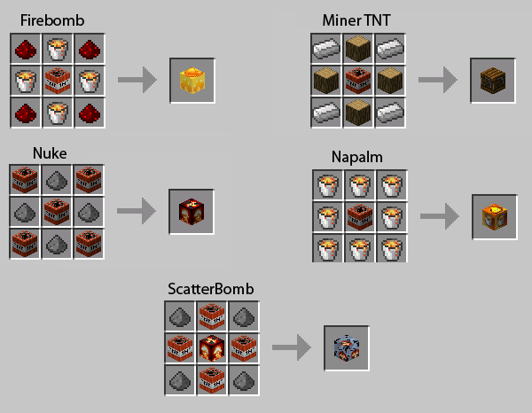 Nuke TNT Mod Crafting