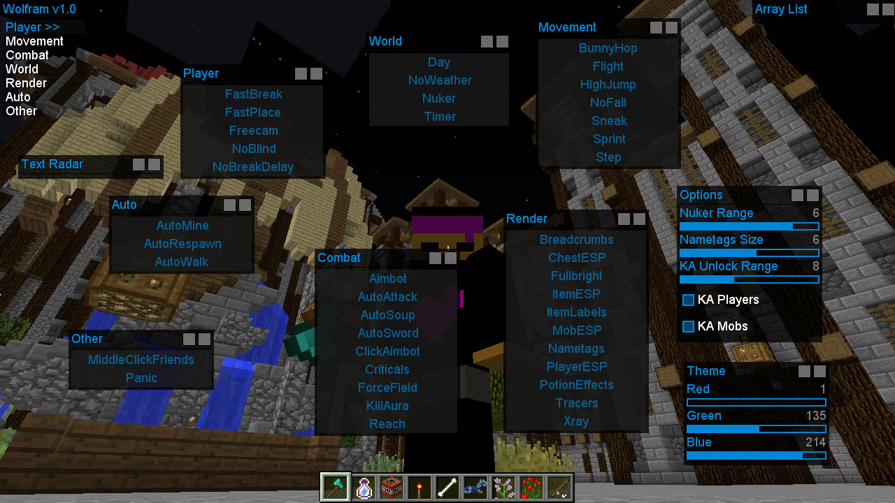 wolfram hack minecraft 1.8