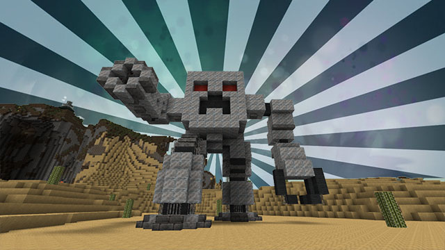 minecraft lego robot