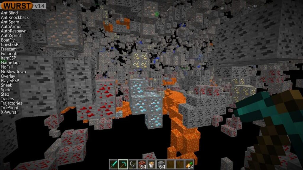 wurst minecraft hack download